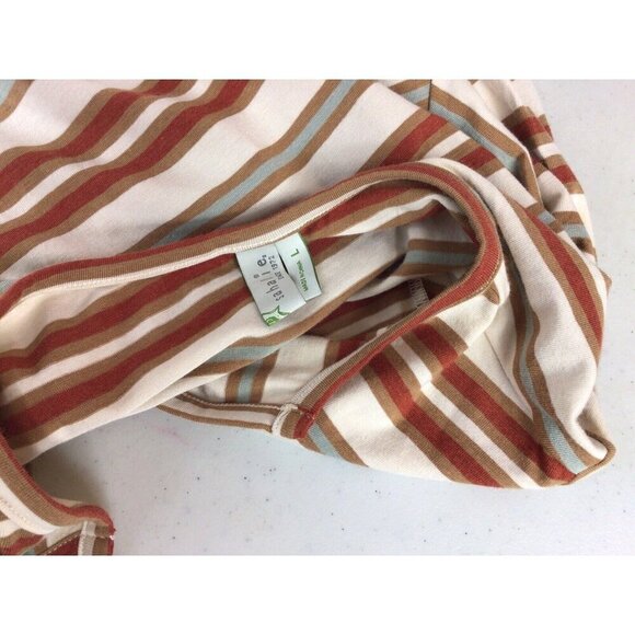 Sahalie Stripe Blouse Womens Large - Picture 3 of 6